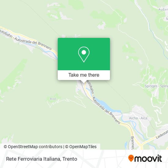 Rete Ferroviaria Italiana map