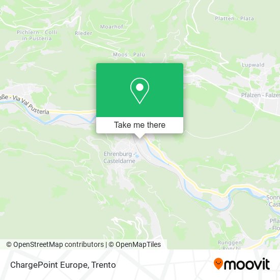 ChargePoint Europe map