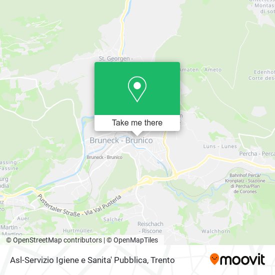 Asl-Servizio Igiene e Sanita' Pubblica map