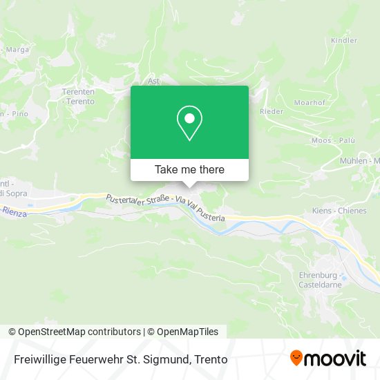 Freiwillige Feuerwehr St. Sigmund map