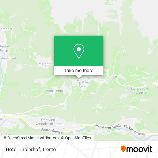 Hotel Tirolerhof map