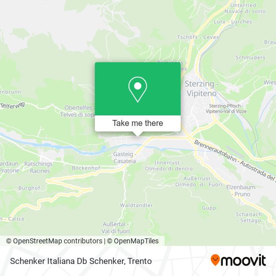 Schenker Italiana Db Schenker map