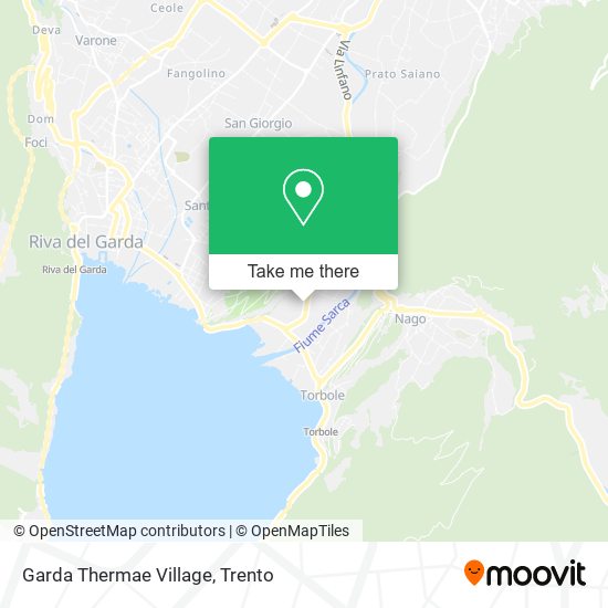 Garda Thermae Village map