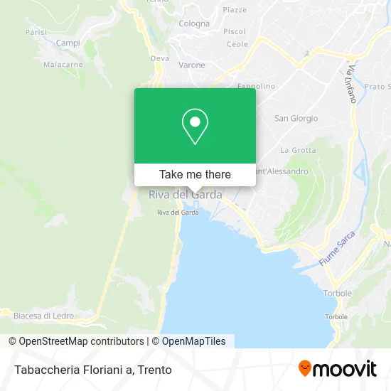 Floriani Tobacco Shop map