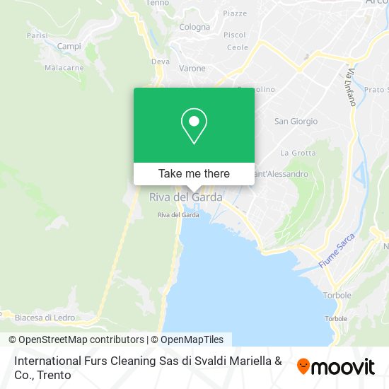 International Furs Cleaning Sas di Svaldi Mariella & Co. map