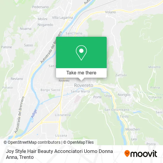 Joy Style Hair Beauty Acconciatori Uomo Donna Anna map
