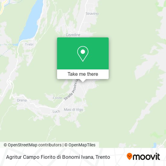 Agritur Campo Fiorito di Bonomi Ivana map