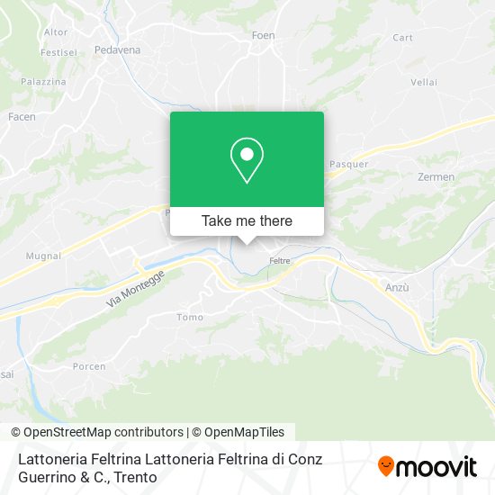 Lattoneria Feltrina Lattoneria Feltrina di Conz Guerrino & C. map