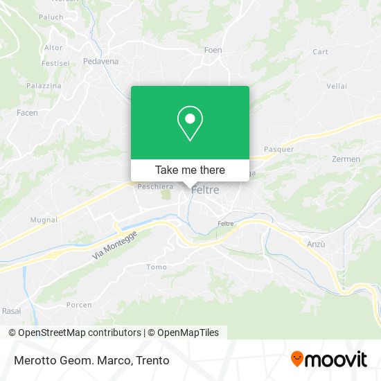Merotto Geom. Marco map