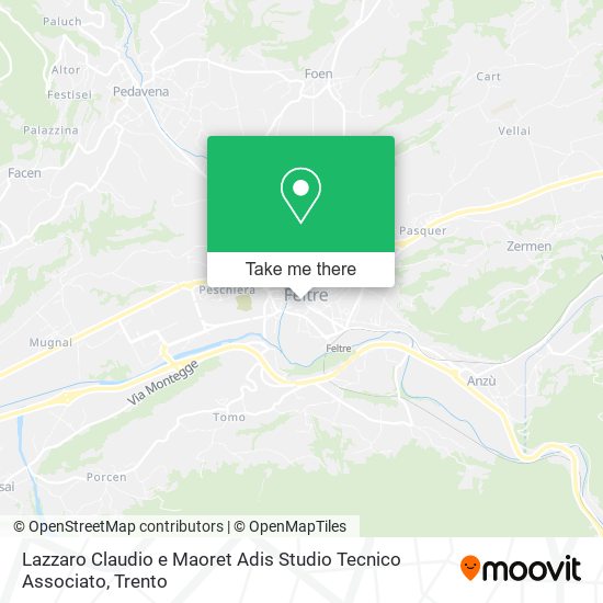 Lazzaro Claudio e Maoret Adis Studio Tecnico Associato map