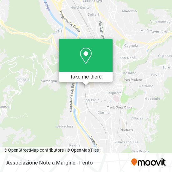 Associazione Note a Margine map