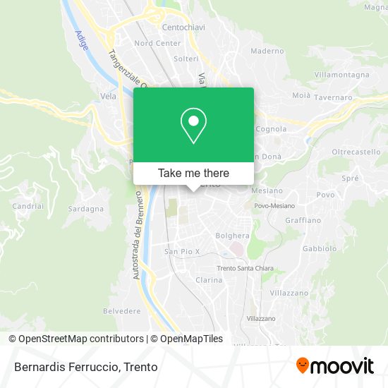 Bernardis Ferruccio map