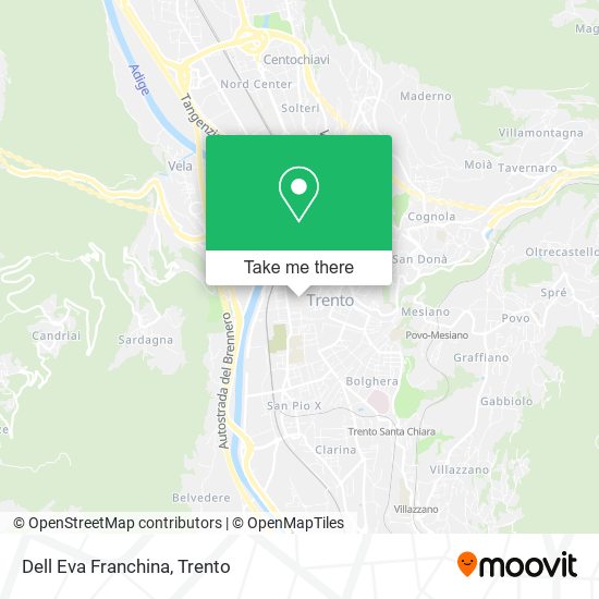 Dell Eva Franchina map