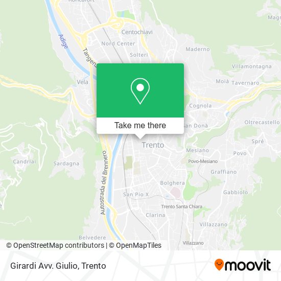 Girardi Avv. Giulio map