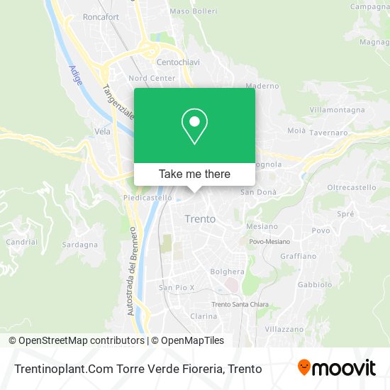 Trentinoplant.Com Torre Verde Fioreria map