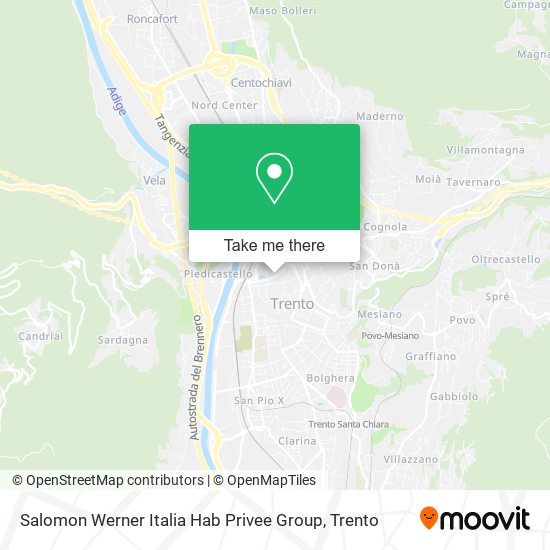 Salomon Werner Italia Hab Privee Group map