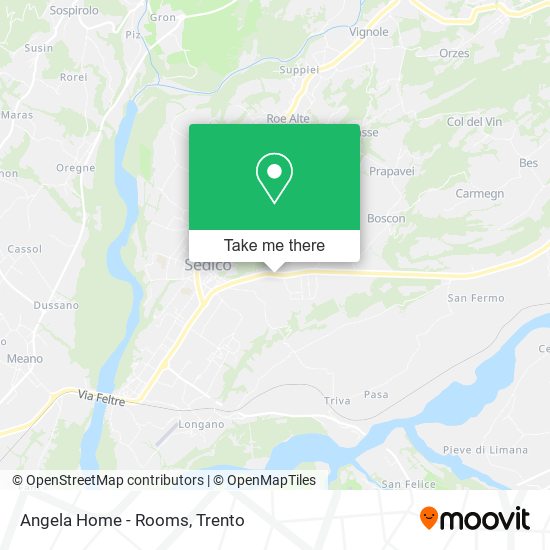 Angela Home - Rooms map