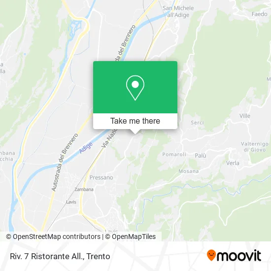 Restaurant Riv. 7 map