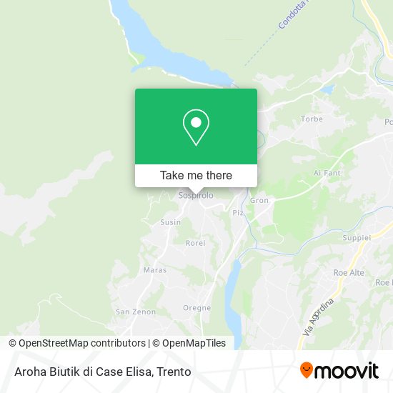 Aroha Biutik di Case Elisa map