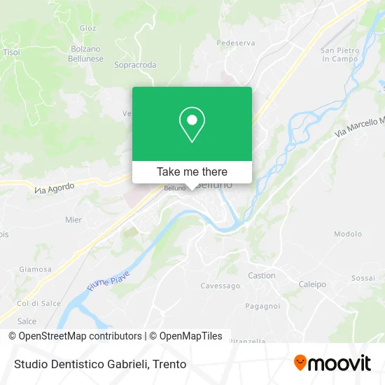 Gabrieli Dental Studio map