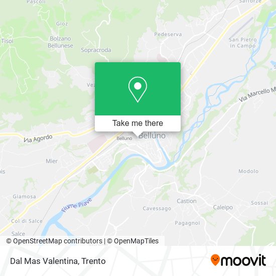 Dal Mas Valentina map