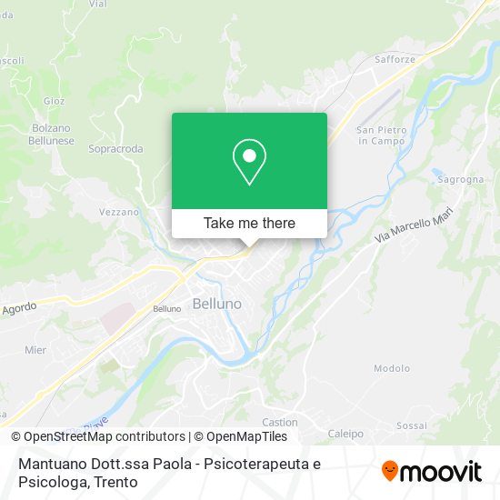 Mantuano Dott.ssa Paola - Psicoterapeuta e Psicologa map
