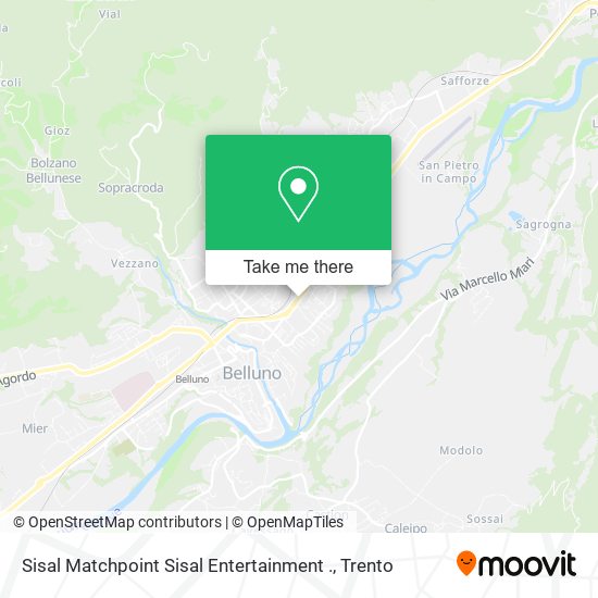 Sisal Matchpoint Sisal Entertainment . map