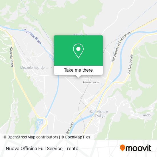 Nuova Officina Full Service map