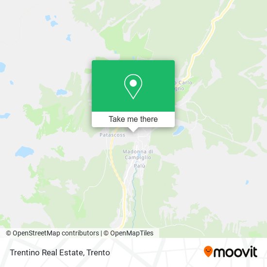 Trentino Real Estate map