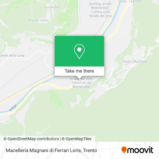 Macelleria Magnani di Ferrari Loris map