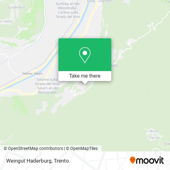 Weingut Haderburg map
