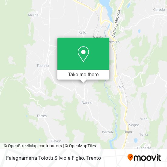 Falegnameria Tolotti Silvio e Figlio map