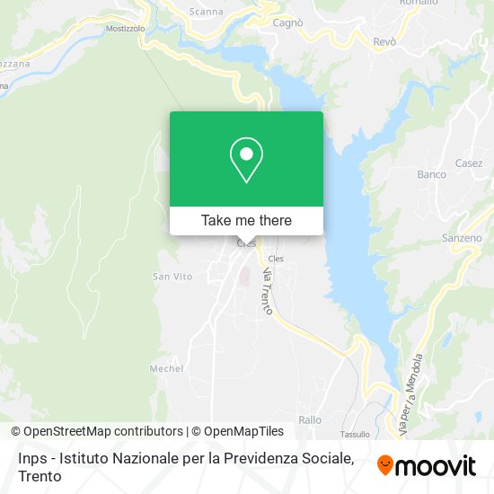 Inps - Istituto Nazionale per la Previdenza Sociale map