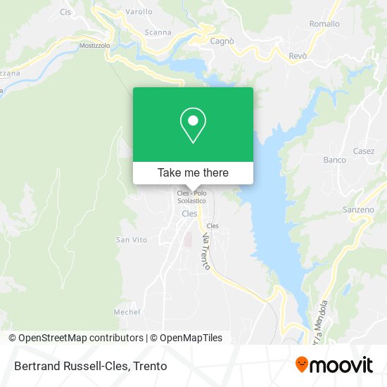 Bertrand Russell-Cles map