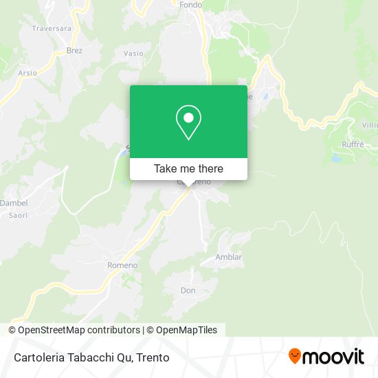 Cartoleria Tabacchi Qu map