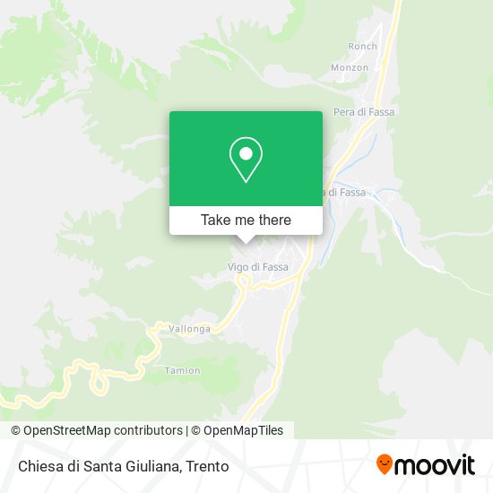 Chiesa di Santa Giuliana map
