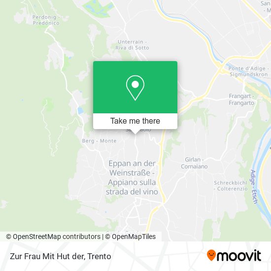 Zur Frau Mit Hut der map