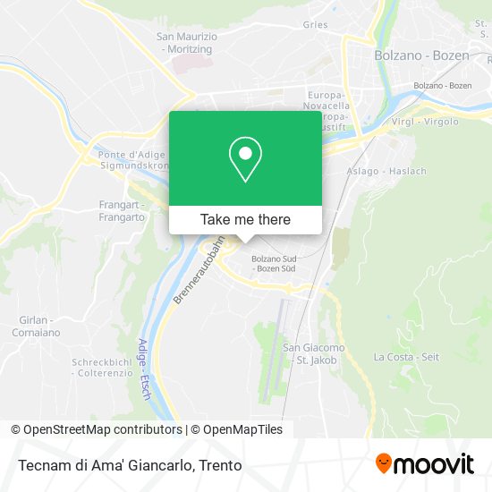 Tecnam di Ama' Giancarlo map