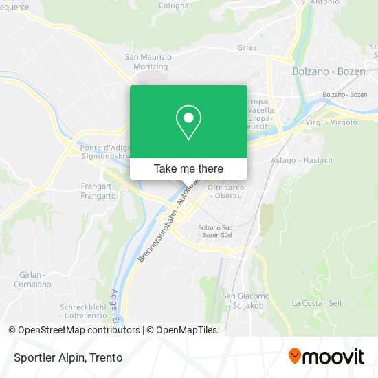 Sportler Alpin map