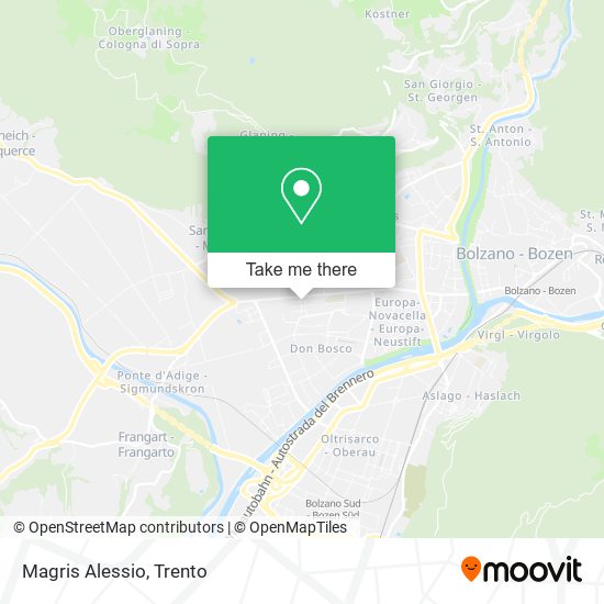 Magris Alessio map