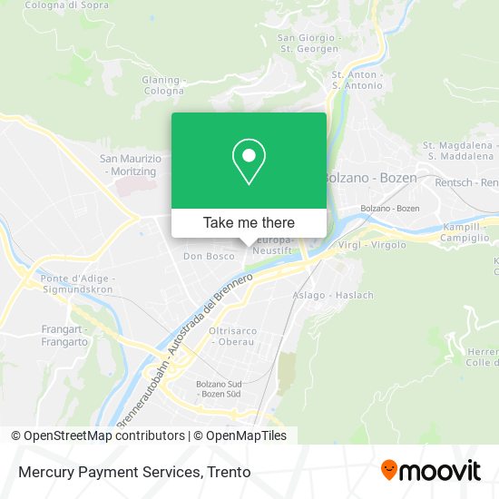 Mercury Payment Services map