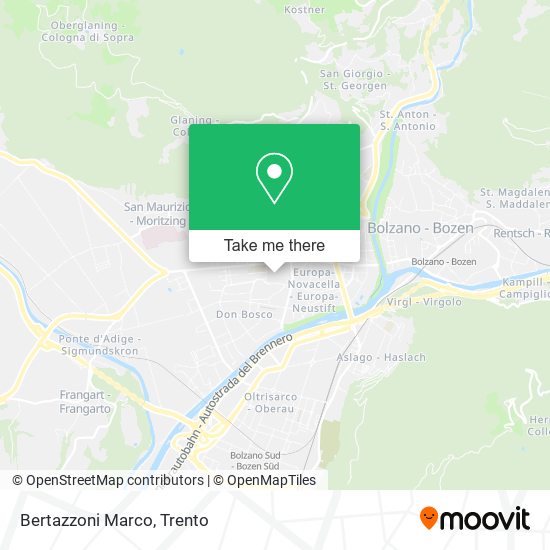 Bertazzoni Marco map