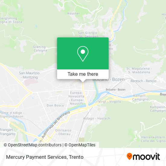 Mercury Payment Services map