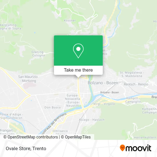 Ovale Store map