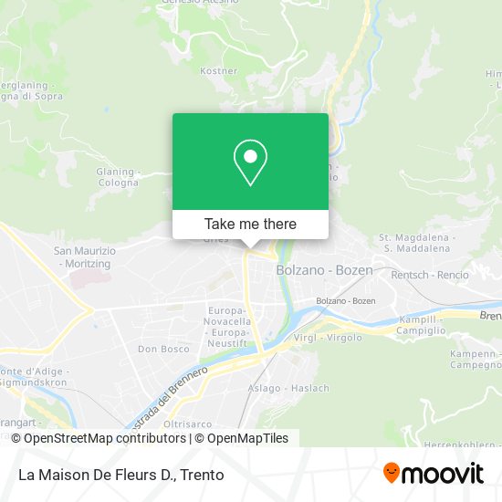 La Maison De Fleurs D. map