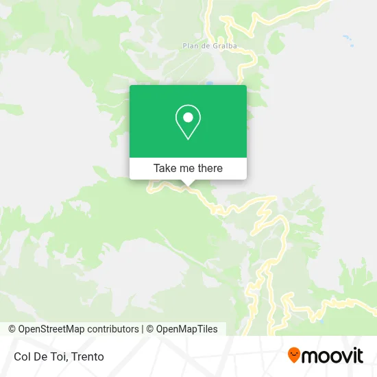 Col De Toi map