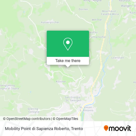 Mobility Point di Sapienza Roberto map