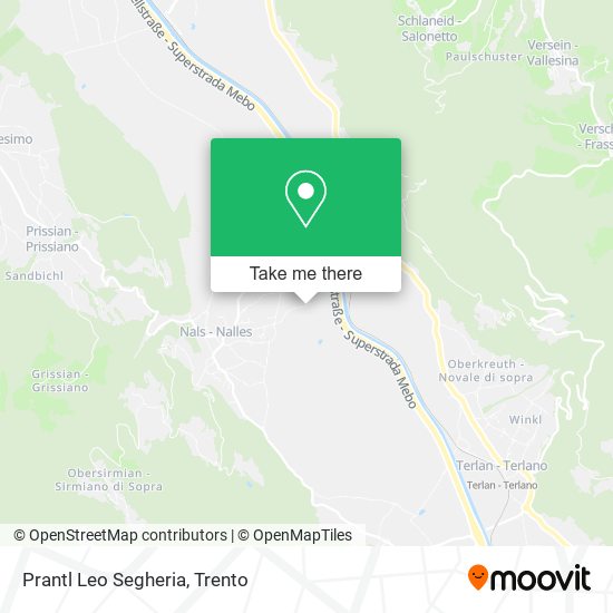 Prantl Leo Segheria map