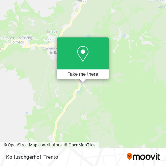 Kolfuschgerhof map