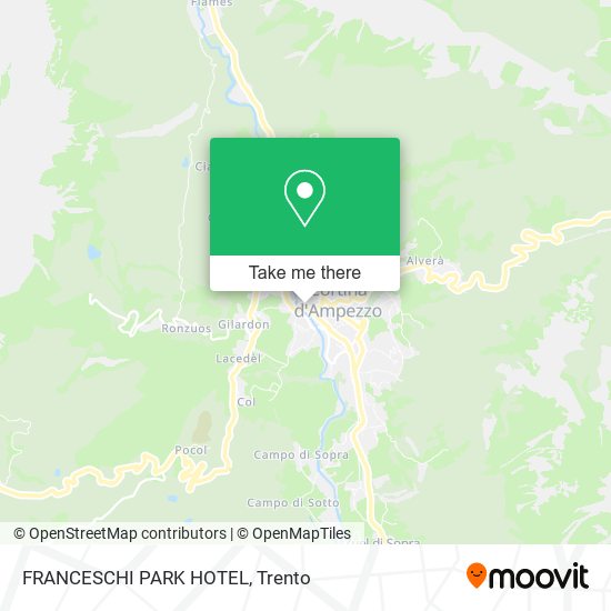 FRANCESCHI PARK HOTEL map